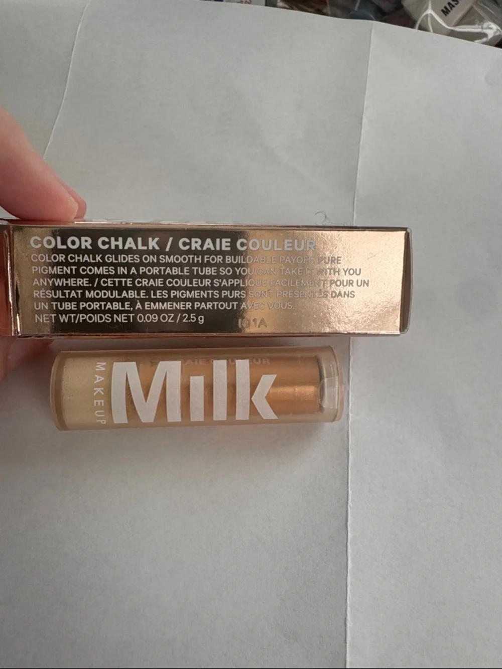 Milk Makeup Color Chalk in Hopscotch‎ - Shimmery Gold